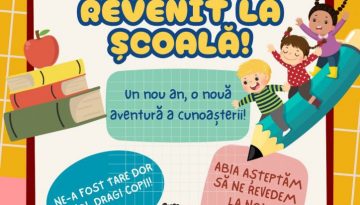 Bine ati revenit la scoala