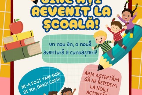 Bine ati revenit la scoala